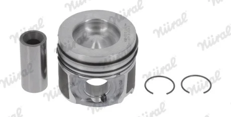Поршень з кільцями PSA 75,60 мм 1,6HDI DV6FC/DV6FD 14- (вир-во) NURAL 87-453107-00