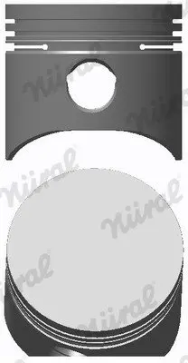 Поршень з кільцями, стандарт NURAL 87-785000-00 (фото 1)