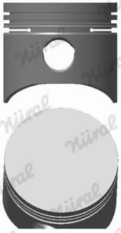 Поршень з кільцями, стандарт NURAL 87-785000-00