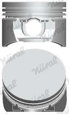 Поршень з кільцями FORD 81.10 1.8 16V ZETEC (вир-во) http://fmecat.eu/index-car.asp?langID=12 NURAL 87-786507-00 (фото 1)