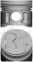 Поршень з кільцями AUDI/VW 79.5 1.9D/2.4D 1X/1Y/3D/AAS/AAB (вир-во) NURAL 87-990100-40 (фото 1)