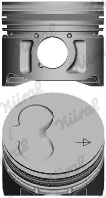 Поршень з кільцями VAG 80,01 1,9D/2,4D (вир-во) http://fmecat.eu/index-car.asp?langID=12 NURAL 87-990107-40 (фото 1)