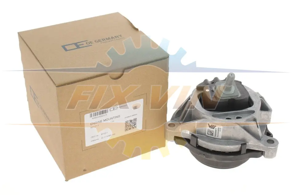 Опора двигуна (R) BMW X3 (F25)/X4 (F26) 14-18 B47 D20 OE Germany 801211 (фото 1)