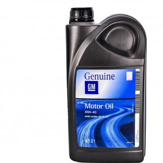 Олива моторна GM Semi Synthetic 10W-40 2л Opel 93165214