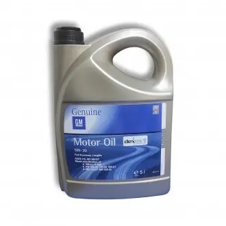Масло для двигателя GM Dexos2 Longlife 5W30 5л Opel 93165557