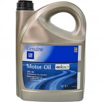 Олива моторна GM Dexos 1 Generation 3 5W30 5л Opel 95599877