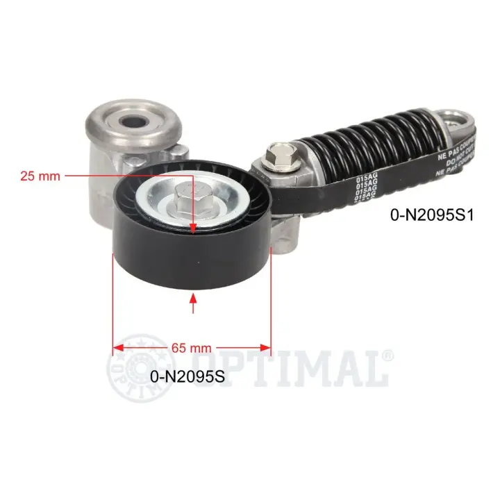 Натягувач ременя Optimal 0-N2095 (фото 1)