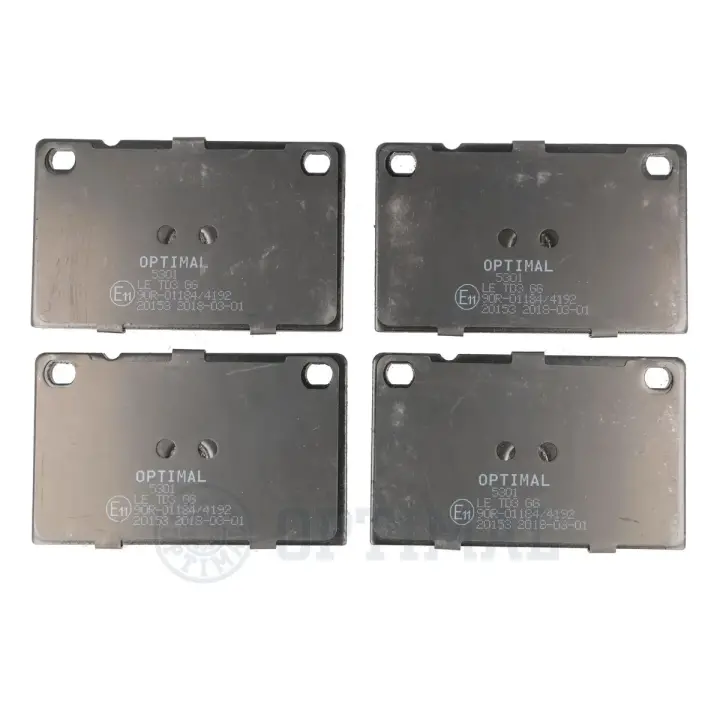 Гальмівні колодки дискові Optimal BP-05301 (фото 1)