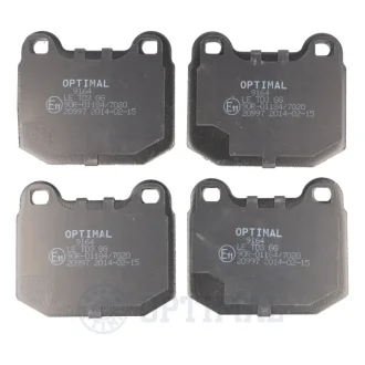 Гальмівні колодки дискові Optimal BP09164