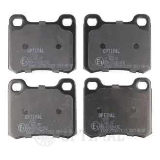 Гальмівні колодки дискові Optimal BP-09322