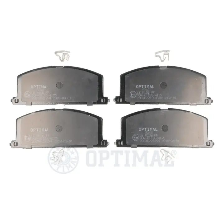 Гальмівні колодки дискові Optimal BP-09348 (фото 1)