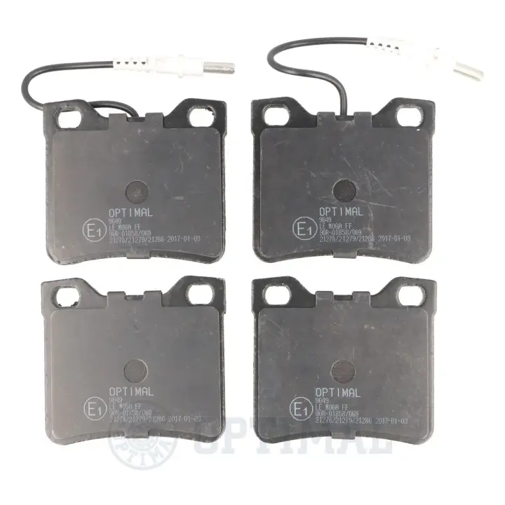 Гальмівні колодки дискові Optimal BP-09649 (фото 1)