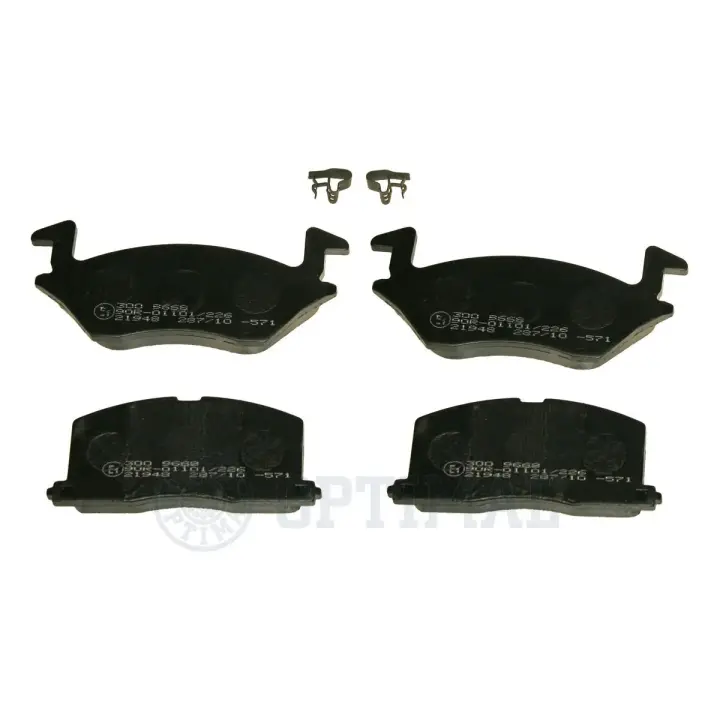 Гальмівні колодки дискові Optimal BP-09668 (фото 1)