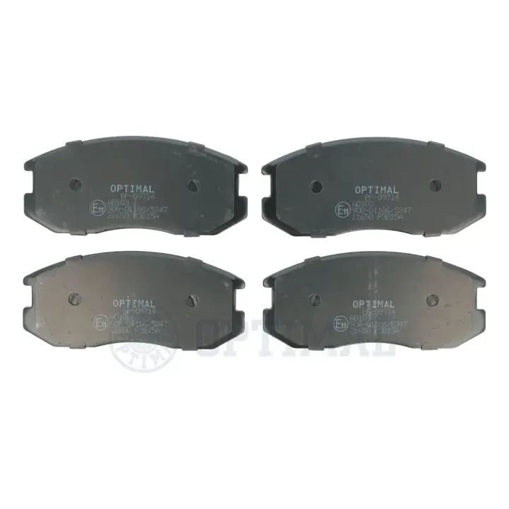 Гальмівні колодки дискові Optimal BP09714 (фото 1)