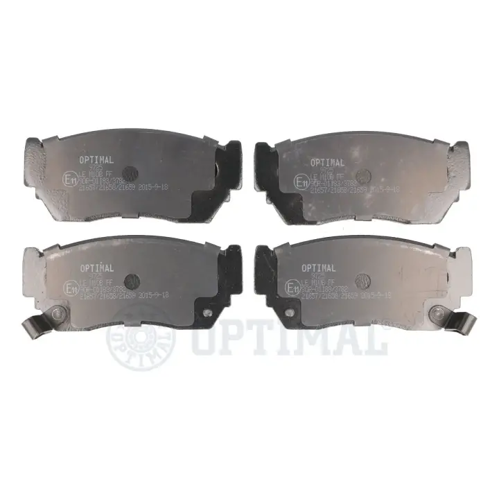 Гальмівні колодки дискові Optimal BP-09725 (фото 1)
