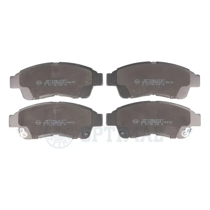 Гальмівні колодки дискові Optimal BP-09787 (фото 1)
