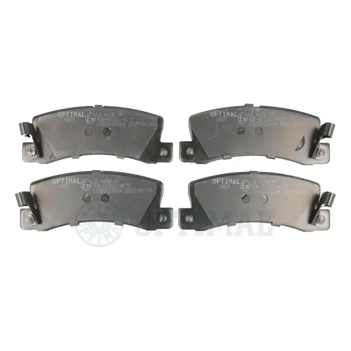 Гальмівні колодки дискові Optimal BP09807 (фото 1)