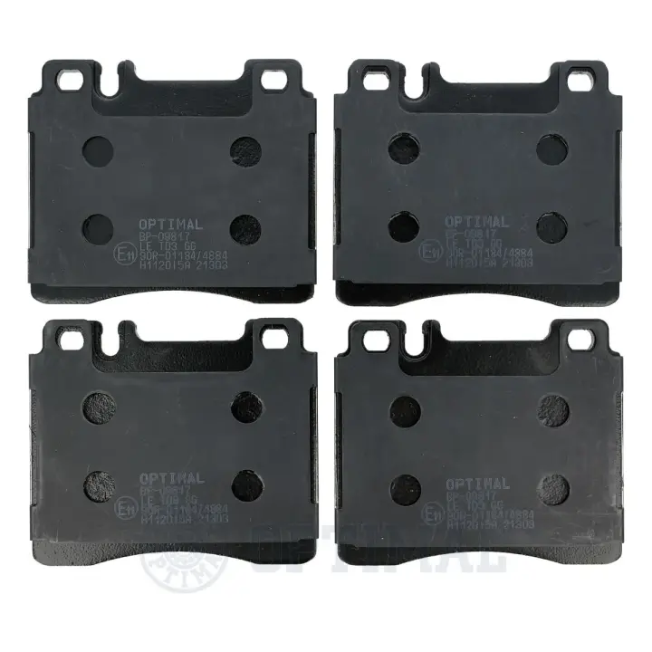 Гальмівні колодки дискові Optimal BP09817 (фото 1)