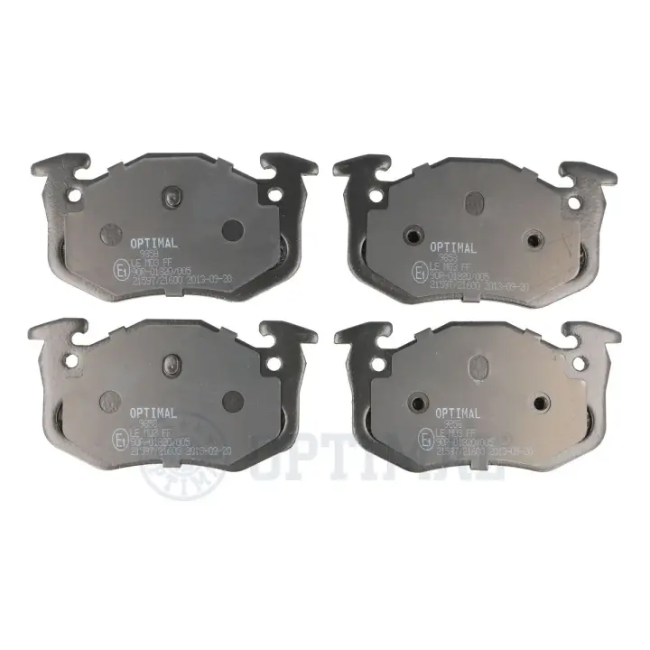 Гальмівні колодки дискові Optimal BP-09858 (фото 1)