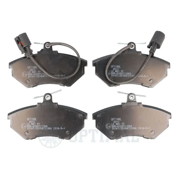 Гальмівні колодки дискові Optimal BP-09912 (фото 1)