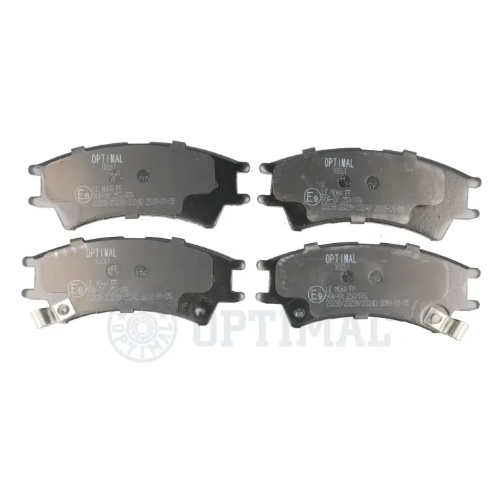Гальмівні колодки дискові Optimal BP-10261 (фото 1)