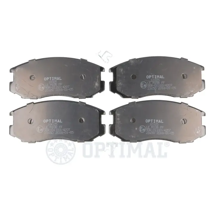 Гальмівні колодки дискові Optimal BP-10325 (фото 1)