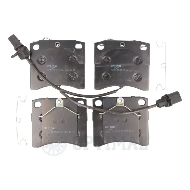 Гальмівні колодки дискові Optimal BP-10482 (фото 1)