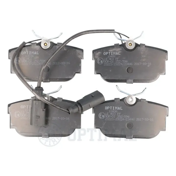 Гальмівні колодки дискові Optimal BP-10486 (фото 1)