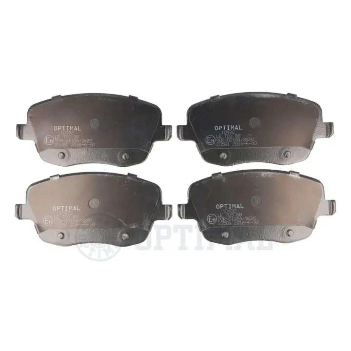 Гальмівні колодки дискові Optimal BP-10492 (фото 1)