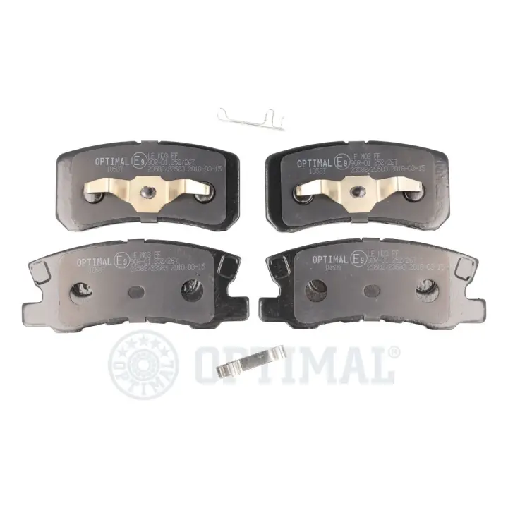 Гальмівні колодки дискові Optimal BP-10537 (фото 1)