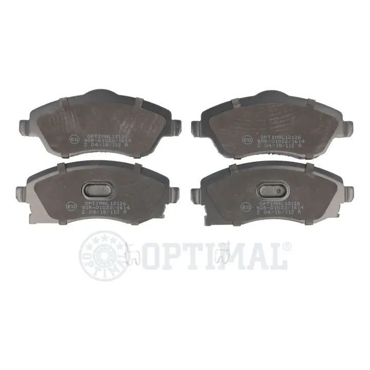 Гальмівні колодки дискові Optimal BP-12126 (фото 1)