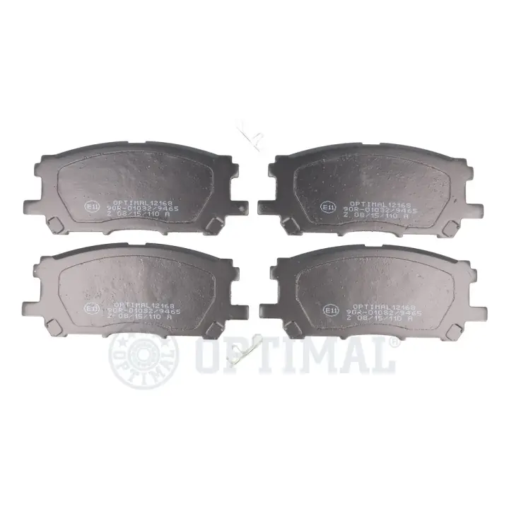 Гальмівні колодки дискові Optimal BP-12168 (фото 1)