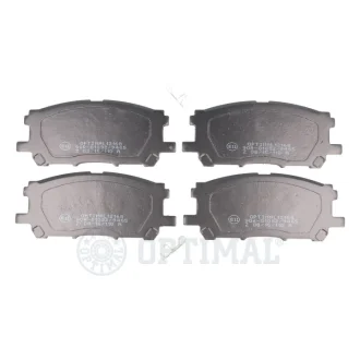 Гальмівні колодки дискові Optimal BP-12168
