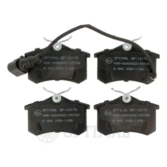 Гальмівні колодки дискові Optimal BP-12175