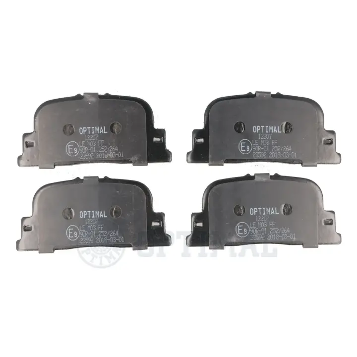 Гальмівні колодки дискові Optimal BP-12207 (фото 1)