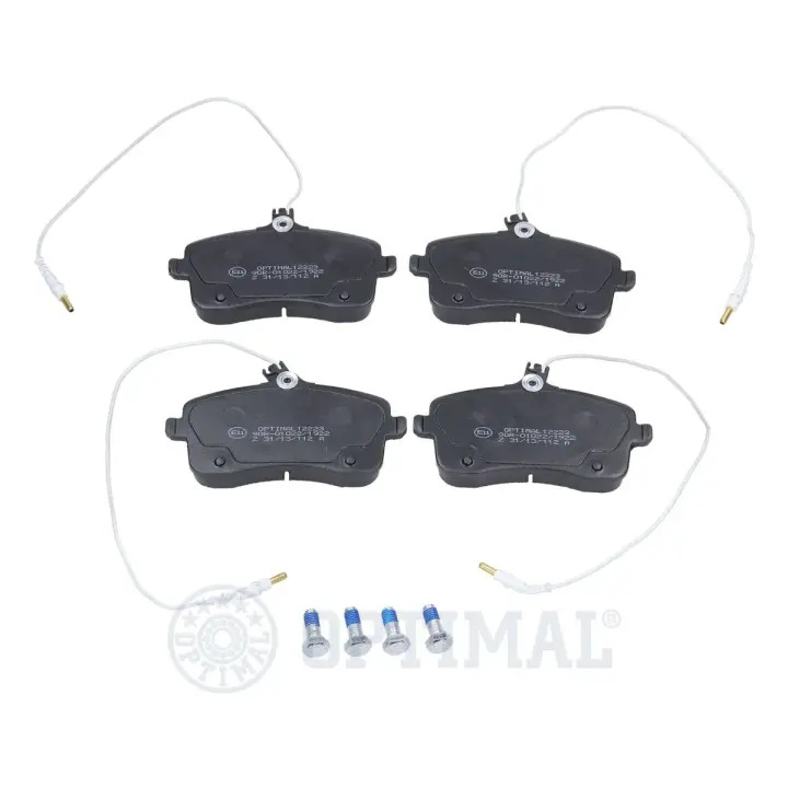 Гальмівні колодки дискові Optimal BP-12223 (фото 1)