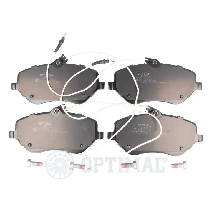 Гальмівні колодки дискові Optimal BP12225 (фото 1)