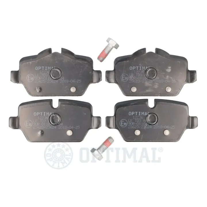 Гальмівні колодки дискові Optimal BP12236 (фото 1)