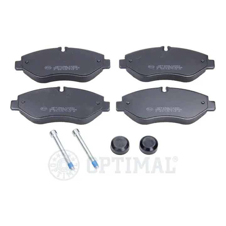 Гальмівні колодки дискові Optimal BP-12301 (фото 1)