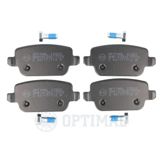 Гальмівні колодки дискові Optimal BP-12322