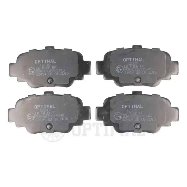 Гальмівні колодки дискові Optimal BP-12330 (фото 1)