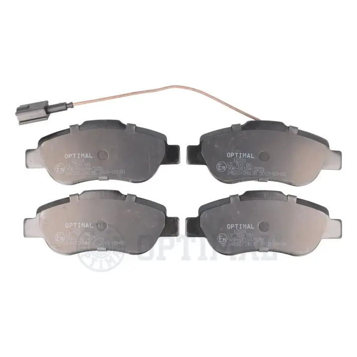 Гальмівні колодки дискові Optimal BP-12331 (фото 1)