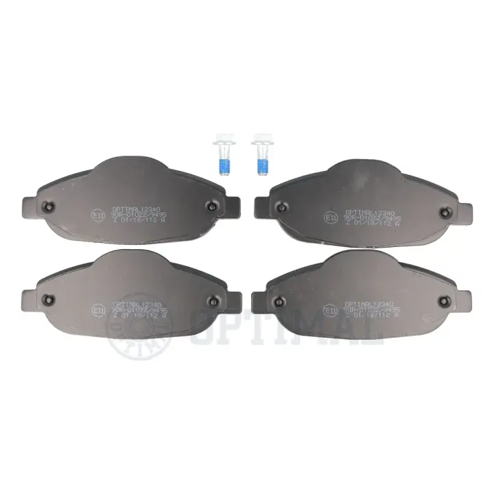 Гальмівні колодки дискові Optimal BP-12340 (фото 1)