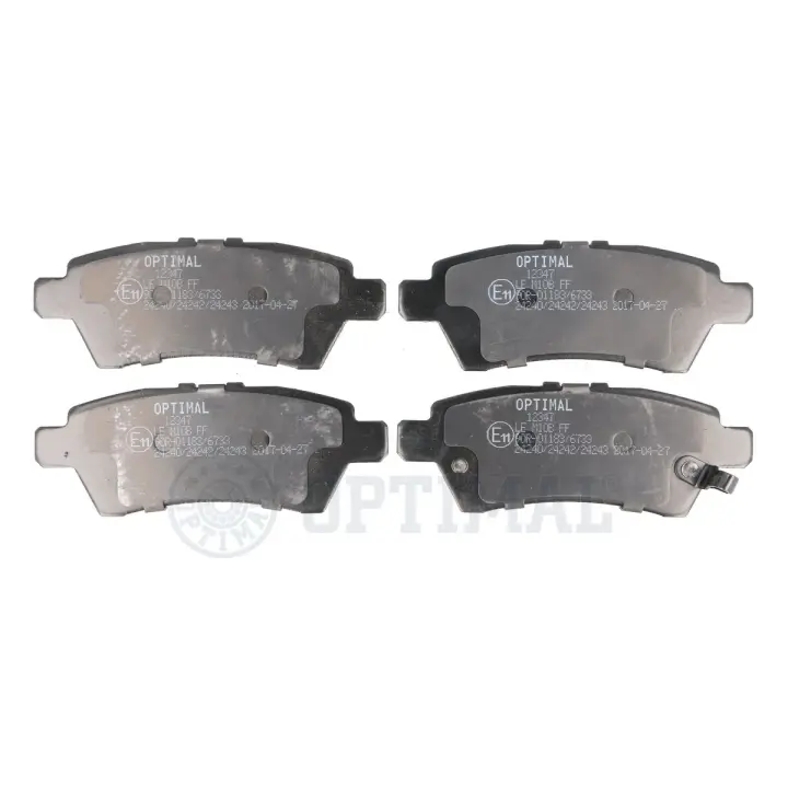 Гальмівні колодки дискові Optimal BP-12347 (фото 1)