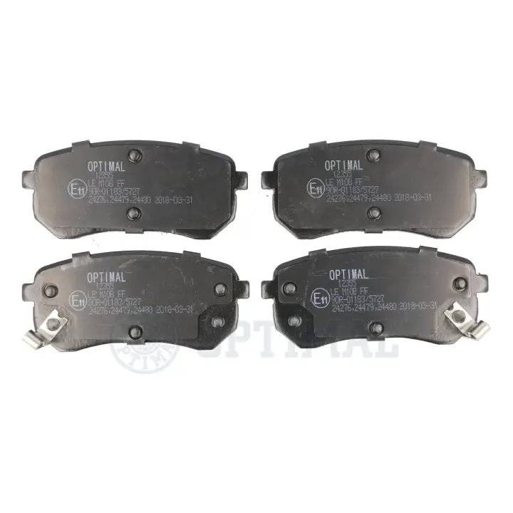 Гальмівні колодки дискові Optimal BP-12355 (фото 1)