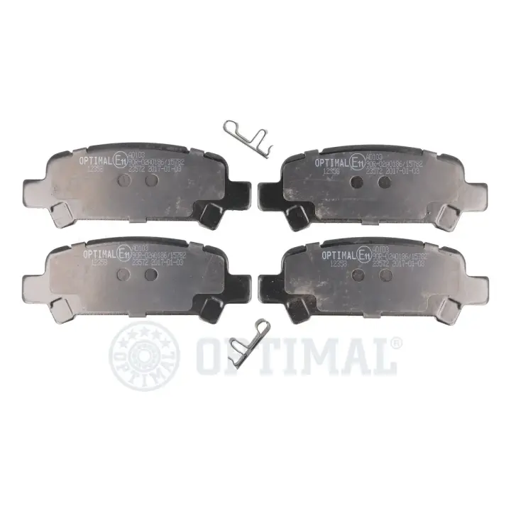 Гальмівні колодки дискові Optimal BP-12358 (фото 1)