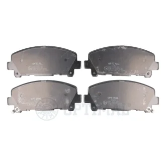 Гальмівні колодки дискові Optimal BP-12367