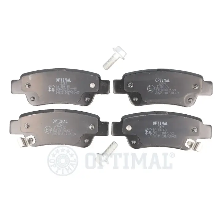 Гальмівні колодки дискові Optimal BP12369 (фото 1)