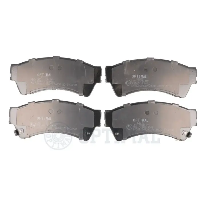 Гальмівні колодки дискові Optimal BP-12370 (фото 1)