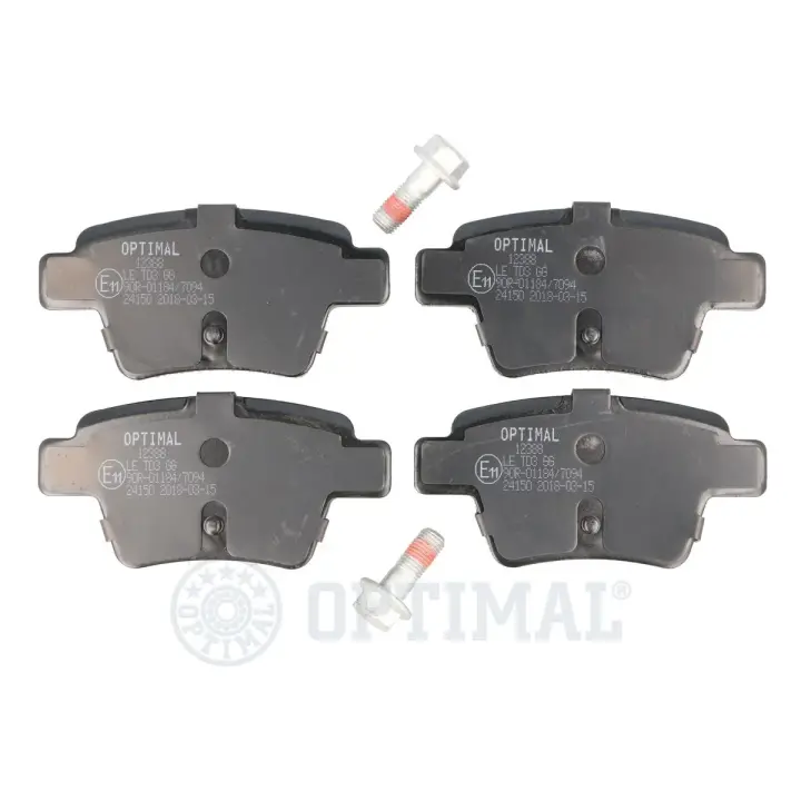 Гальмівні колодки дискові Optimal BP-12388 (фото 1)